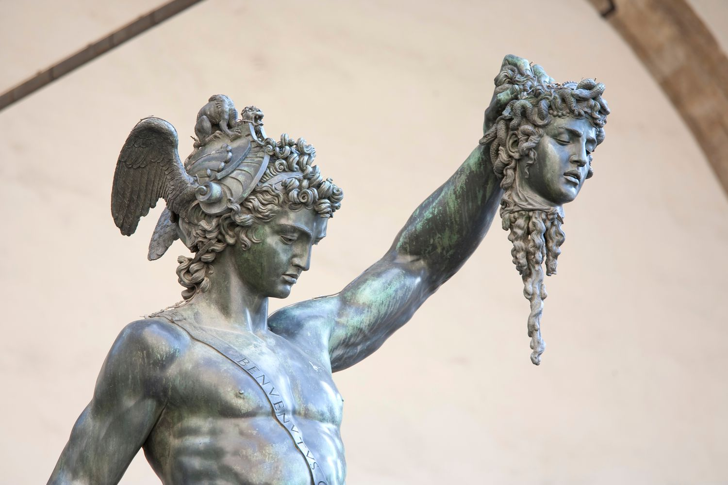 Benvenuto Cellini'nin Perseus ve Medusa heykeli